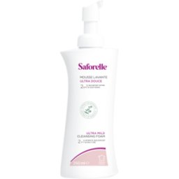 Saforelle Espuma limpiadora ultrasuave para la higiene íntima y corporal 250mL