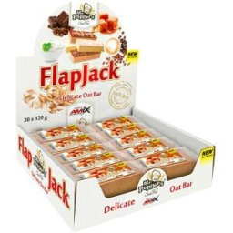 Amix mr poppers flap jack oat bar 30x120gr cappuccino