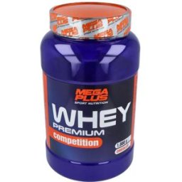 Mega plus whey premium competition chocolate 1kg.