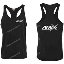 Amix camiseta de tirantes negra talla s