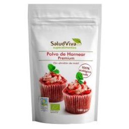 Salud viva polvo de hornear premium 100gr. vegan