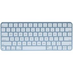 Apple Magic Keyboard A2449 Inglés (UK), 2021, Touch ID, Azul, A+
