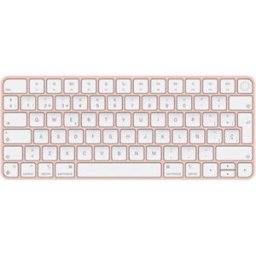 Apple Magic Keyboard A2449 Inglés (UK), 2021, Touch ID, Rosa, A+