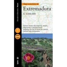 Lynx Edicions Mapa Ecoturístico De Extremadura (castellano / Inglés)