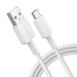 Anker Cable de Nylon de USB a USB-C 1.8m Blanco