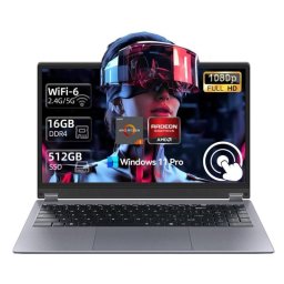 Vanwin 15.6" AMD Ryzen 3 3200U 16GB 512GB SSD Táctil 360º Windows 11 Pro