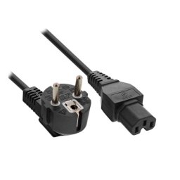 Cable de alimentación DLH DY-WU5004 1,8 m C15 acoplador 6 A