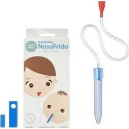 Aspirador nasal NoseFrida con 4 filtros desechables para bebés