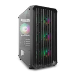 Caja PC Zolyd Vilorian Micro-ATX/Mini-ITX Vidrio templado RGB
