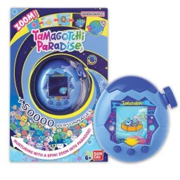 Mascota virtual Bandai Tamagotchi Paradise Water Azul Portátil con pantalla LCD