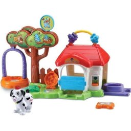 Casita interactiva VTech Tut Tut Animo P'tite Cabane con Zinzin el perro travieso, 12+ meses