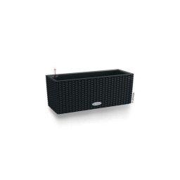 Jardinera LECHUZA Balconera Cottage 50 Noir Graphite con Sistema de Riego