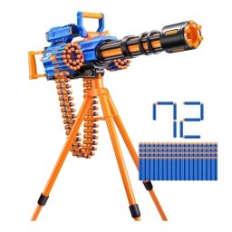 Lanzadora de dardos motorizada Zuru Xshot Insanity Rage Fire con trípode y 72 dardos