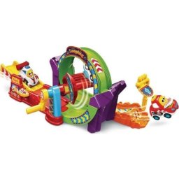 Circuito Mini VTech Tut Tut Bolides con Looping 360°, 12 Piezas, 1-5 Años