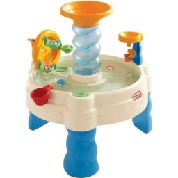 Mesa de agua Little Tikes 173752E3 exterior con molino y espiral