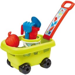 Carretilla de jardín infantil Ecoiffier 40 cm con 7 accesorios
