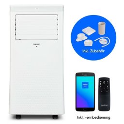Aire acondicionado portátil MEDION LIFE P1002 10.000 BTU/h clase A con mando