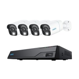 Cámara IP Reolink NVS8-8MB4 4K Visión nocturna Interior y exterior Audio bidireccional