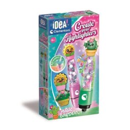 Kit de manualidades Clementoni 18397 Creación de Mini Rotuladores Fluorescentes a partir de 6 años