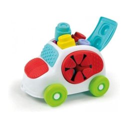 Carro Sensorial Clementoni Clemmy con 8 Bloques Blandos Lavables para Bebés