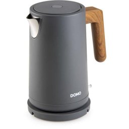 Hervidor Eléctrico Domo Wood You 1,7 L 2200 W Gris Mate