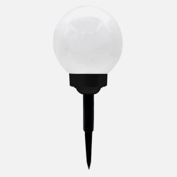 Pincho Solar FABRILAMP KIRA LED 50lm IP65 Blanco Frío Negro