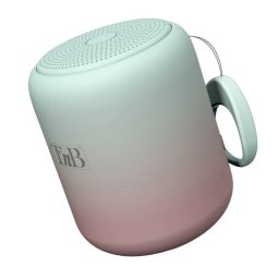 Altavoz TnB Bluetooth portátil mini IPX4 verde y rosa