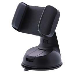 Soporte Universal Ventosa Coche TnB WVENT Negro Rotación 360°
