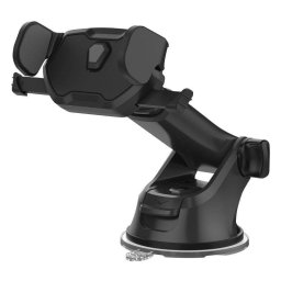 Soporte Activo para Móvil TnB UHOLDPRO Coche Negro 360°