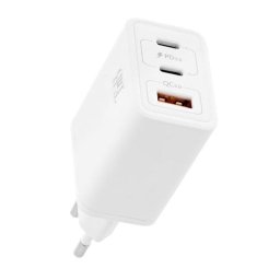 Cargador TnB CHGAN65W 65W 2 USB-C y USB-A Blanco