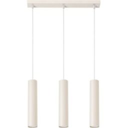 Sollux Lighting Lámpara de techo beige acero alt. 45 cm