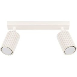 Sollux Lighting Lámpara de techo beige aluminio alt. 30 cm