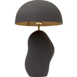 Kare Design Lámpara de mesa negro 48 cm de acero