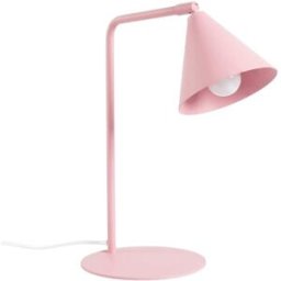 Sollux Lighting Lámpara de escritorio rosa acero alt. 35 cm