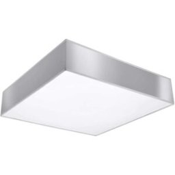 Sollux Lighting Lámpara de techo gris cloruro de polivinilo alt. 11 cm