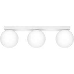 Sollux Lighting Lámpara de techo blanco acero alt. 15 cm