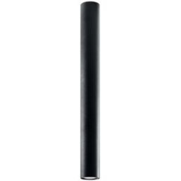 Sollux Lighting Lámpara de techo negro acero alt. 60 cm