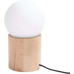 Sollux Lighting Lámpara de escritorio madera natural madera alt. 21 cm