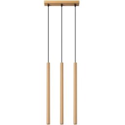 Sollux Lighting Lámpara de techo dorado acero alt. 110 cm