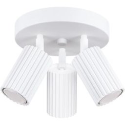Sollux Lighting Lámpara de techo blanco aluminio alt. 20 cm