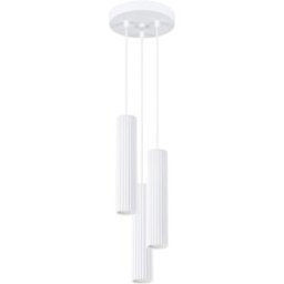 Sollux Lighting Lámpara de techo blanco aluminio alt. 20 cm