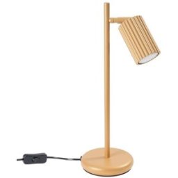 Sollux Lighting Lámpara de escritorio dorado aluminio alt. 15 cm