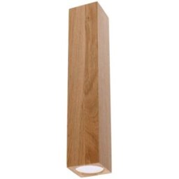 Sollux Lighting Lámpara de techo roble madera alt. 30 cm