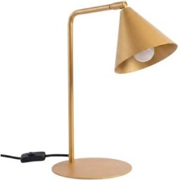 Sollux Lighting Lámpara de escritorio dorado acero alt. 35 cm