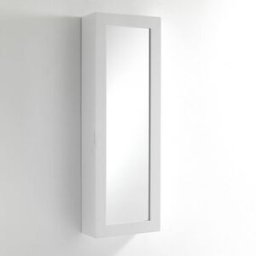 ORESTELUCHETTA Mueble mural con tabla de planchar blanco 120x40x18 cm