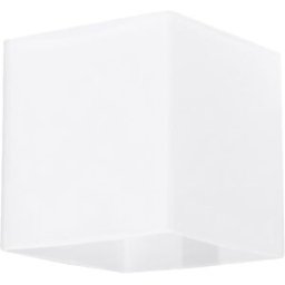 Sollux Lighting Lámpara de pared blanco vaso alt. 10 cm