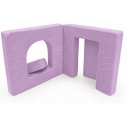 MeowBaby Módulo arco infantil 160 cm en pana fina, lavanda