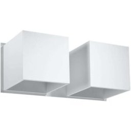 Sollux Lighting Lámpara de pared blanco aluminio alt. 11 cm