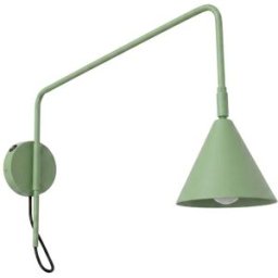 Sollux Lighting Aplique de pared salvia acero alt. 30 cm