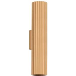 Sollux Lighting Lámpara de pared dorado aluminio alt. 7 cm